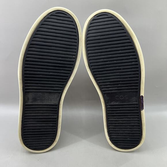 COS Chukka Boots Men Size 11.5 Black Leather Ankle Casual Comfort Lace Shoes
